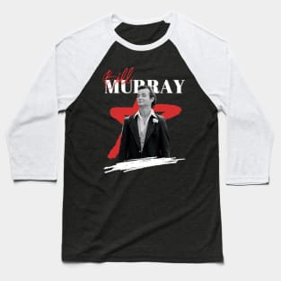 Bill murray retro style Baseball T-Shirt